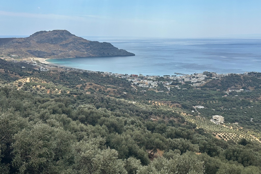 Blick auf das Meer im Süden von Kreta