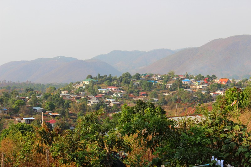 Blick auf Kalaw