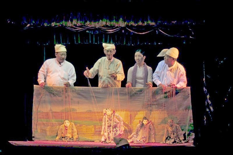 Marionettentheater in Mandalay