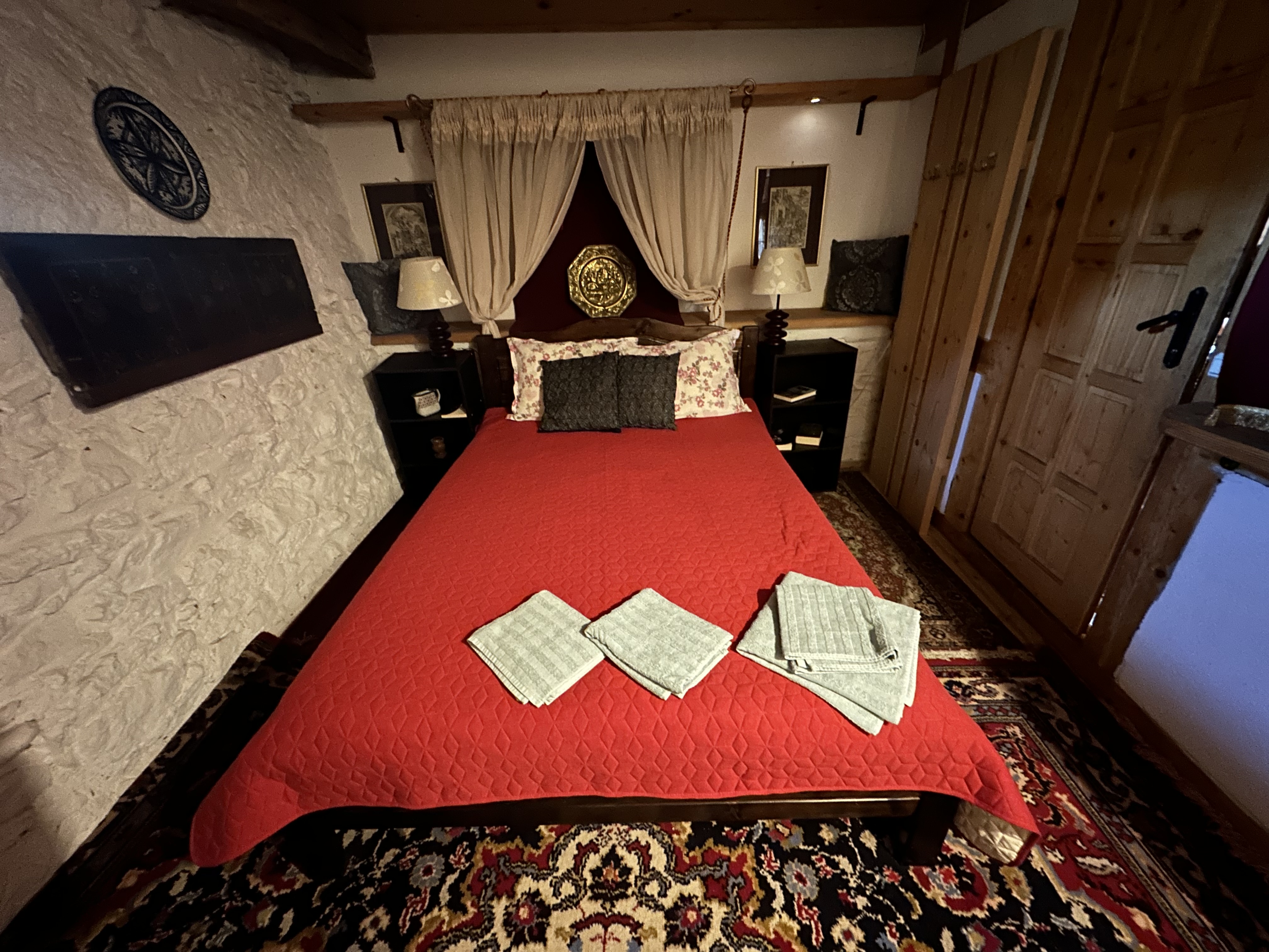 2. Schlafzimmer in der Festung Calnic