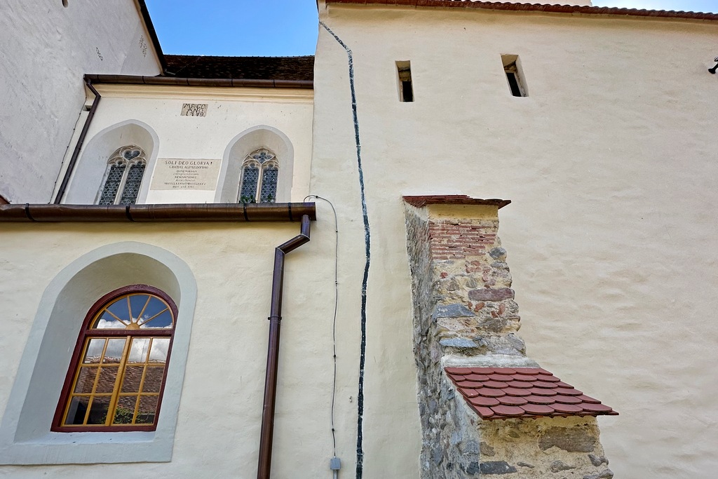 Wehrkirche mit erstem Blitzableiter in Rumänien