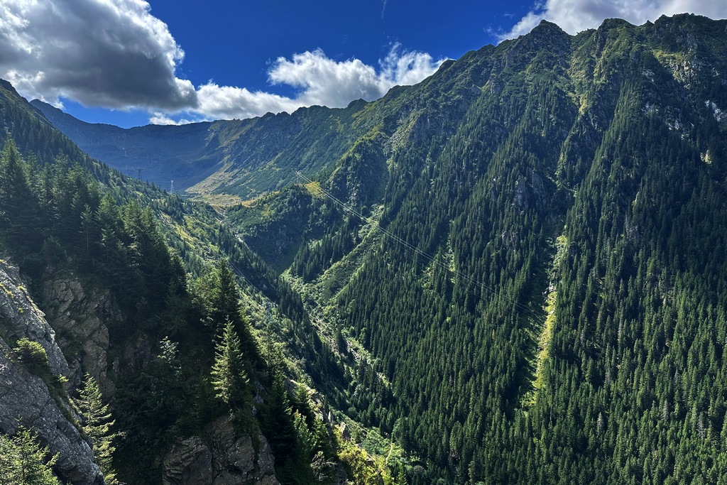 Auf dem Weg zur Transfagarasan