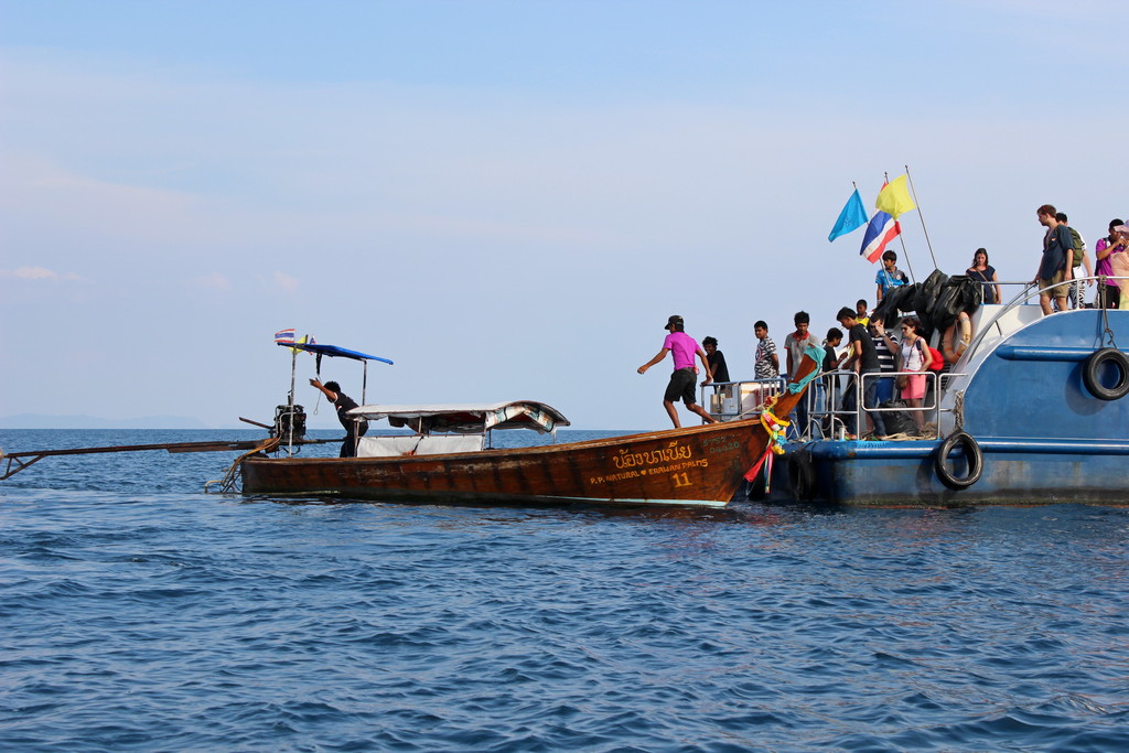 Ankunft auf Koh Phi Phi